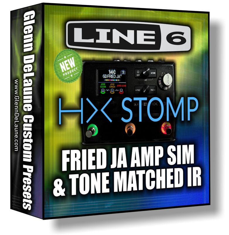 HX STOMP - Friedman JOSE 100W Amp Simulation Preset and Cab IR