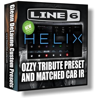 Helix - OZZY Tribute Preset and Tone Matched Cab IR