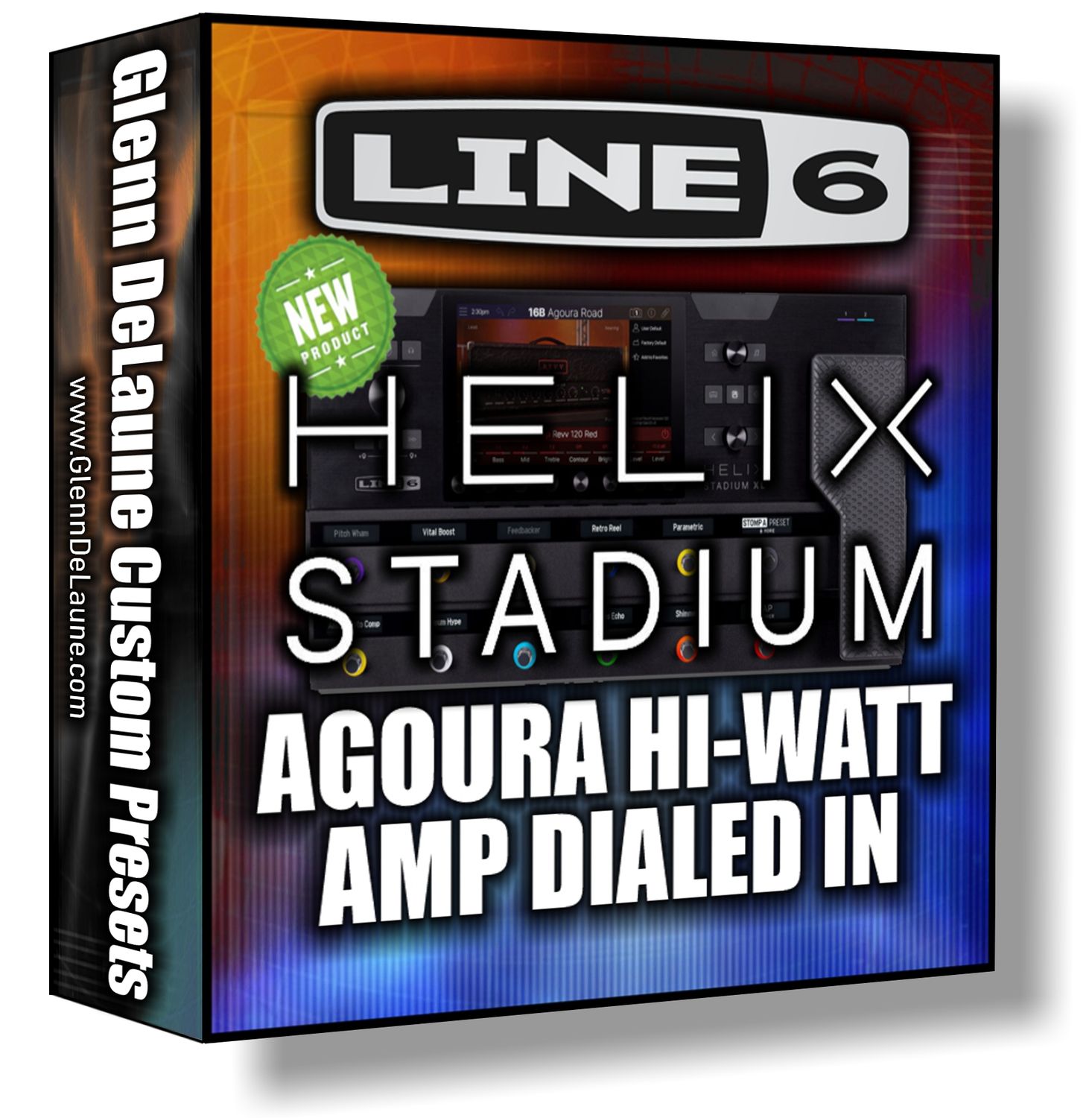 Helix STADIUM - NEW AGOURA HI-WATT Amp Dialed In Preset