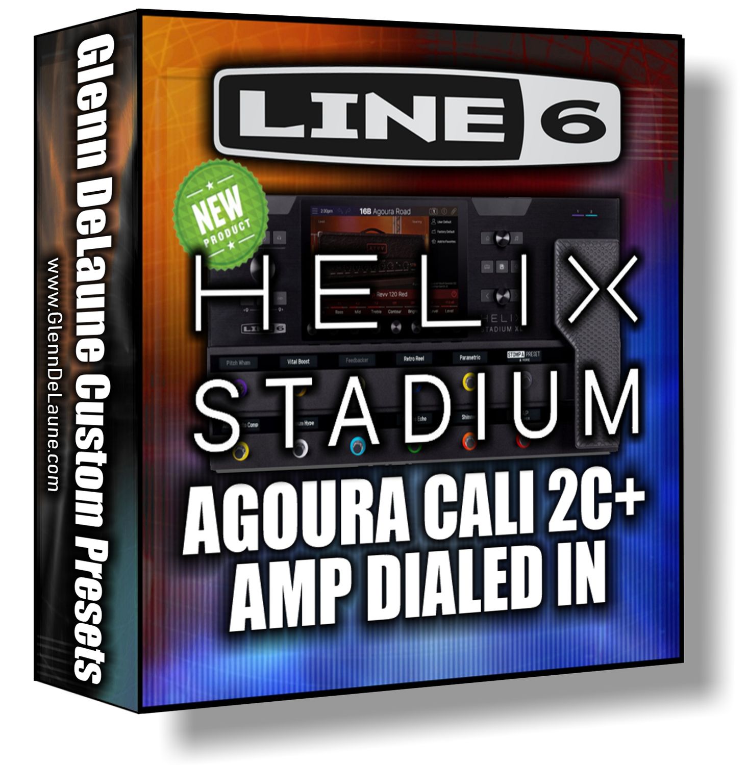 Helix STADIUM - NEW AGOURA CALI 2C+ Amp Dialed In Preset