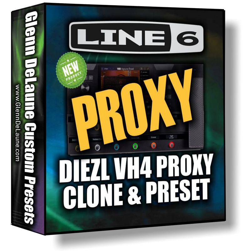 Line 6 Helix Stadium NEW DIEZ VH4 PROXY CLONE PRESET