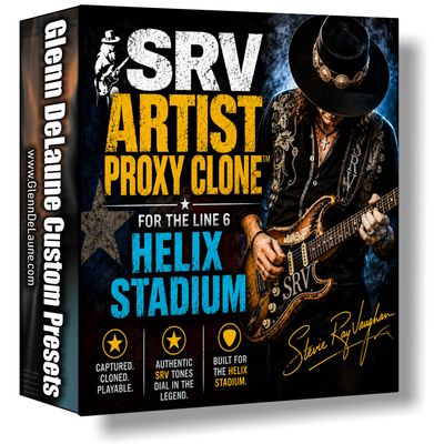 Line 6 Helix Stadium NEW SRV ARTIST PROXY CLONE PRESET Line 6 Helix Stadium NEW SRV ARTIST PROXY CLONE PRESET
