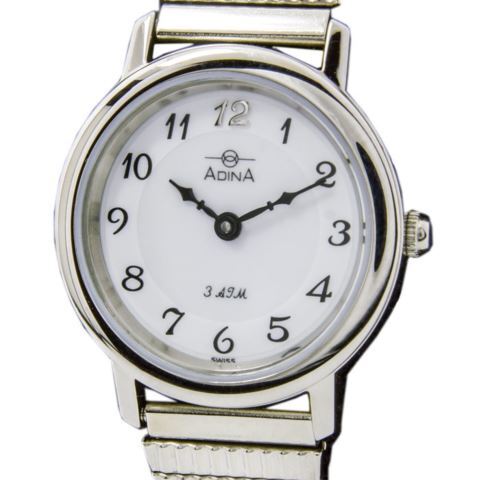 ADINA STEEL CLASSIC DRESS WATCH NK40 S1FE