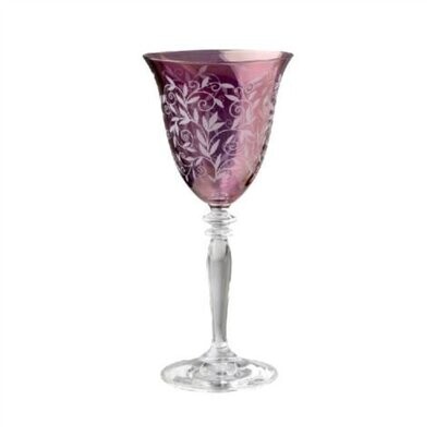 Harmony ROSE LEAF Wine Goblets -260ml
