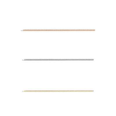 9ct Gold Fine Diamond Cut Curb Chain-CD30