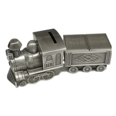 First Tooth & Curl Train Money Box