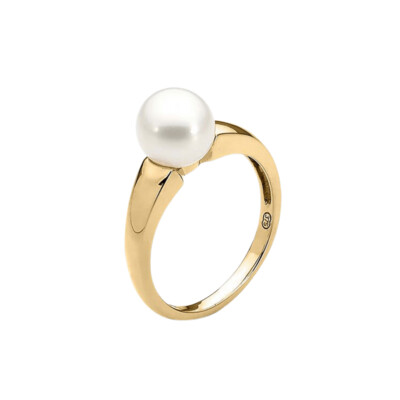 9ct Yellow Gold 8 - 8.5mm Freshwater Pearl Ring