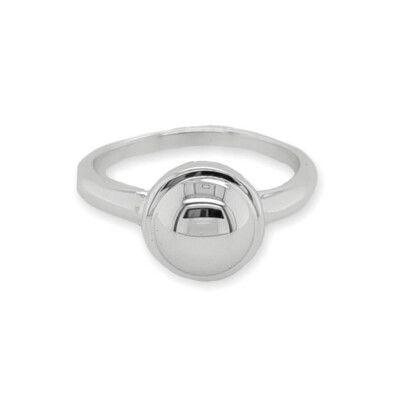 Sterling Silver Dome Ring