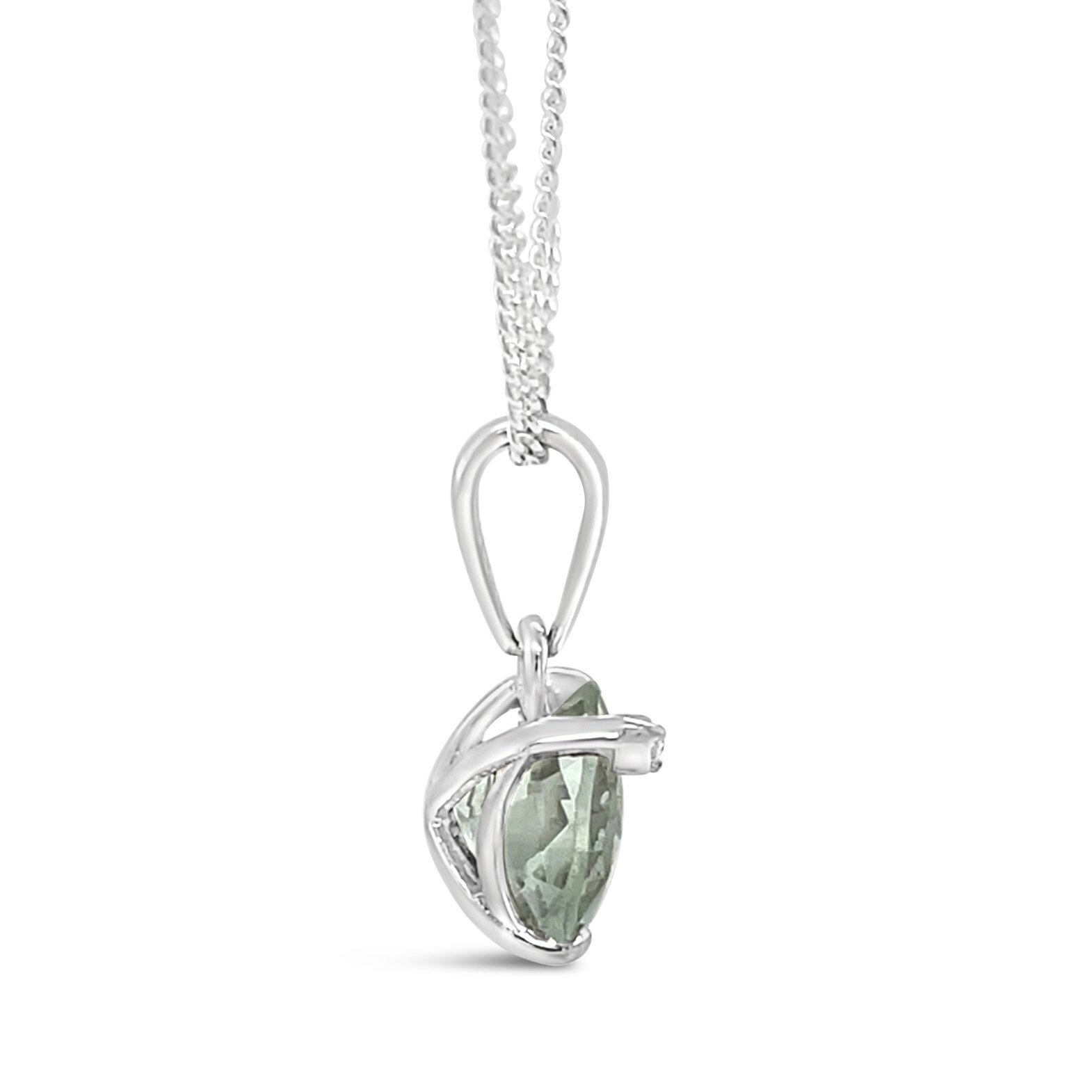 9W Green Amethyst Pendant