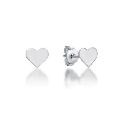 Sterling Silver Heart Earrings