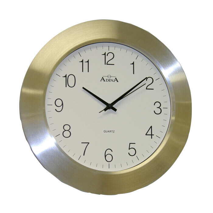 Adina Silver Wall Clock CL0144SA