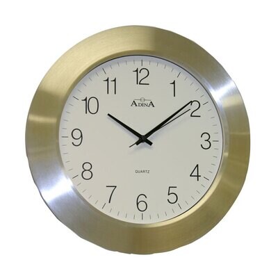Adina Silver Wall Clock CL0144SA