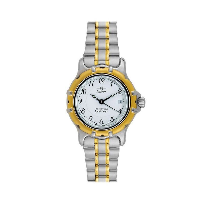 ADINA TWO-TONE OCEANEER SPORTS WATCH CM56 T1FB