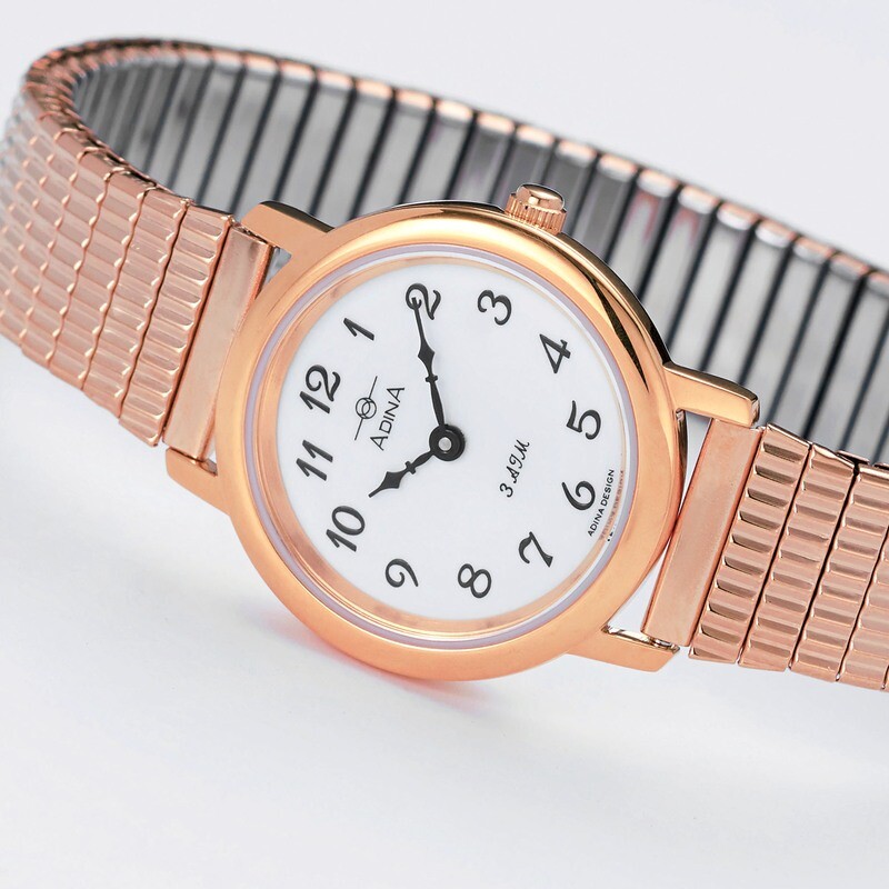 ADINA ROSE GOLD DRESS WATCH NK40 R1FE