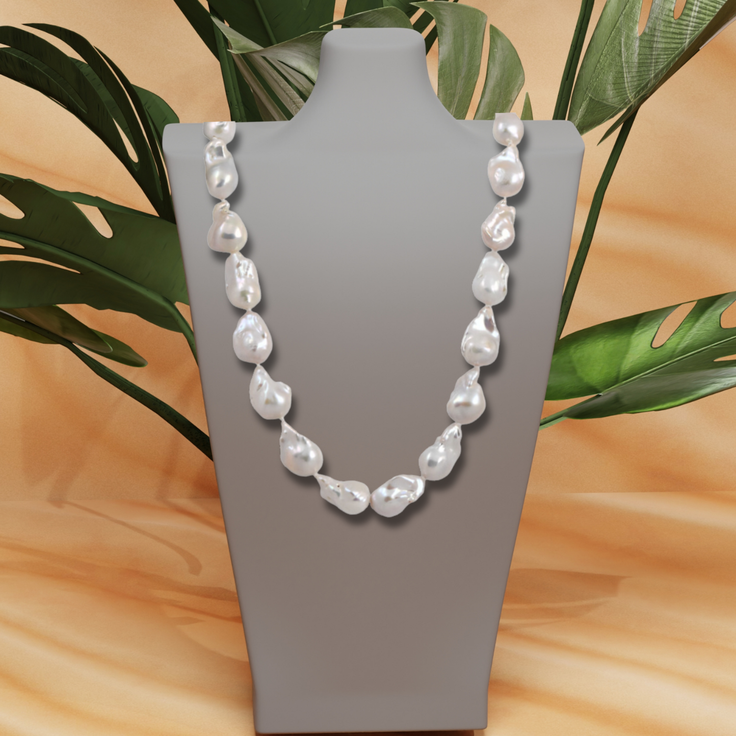 15mm Baroque Freshwater Pearl Necklace