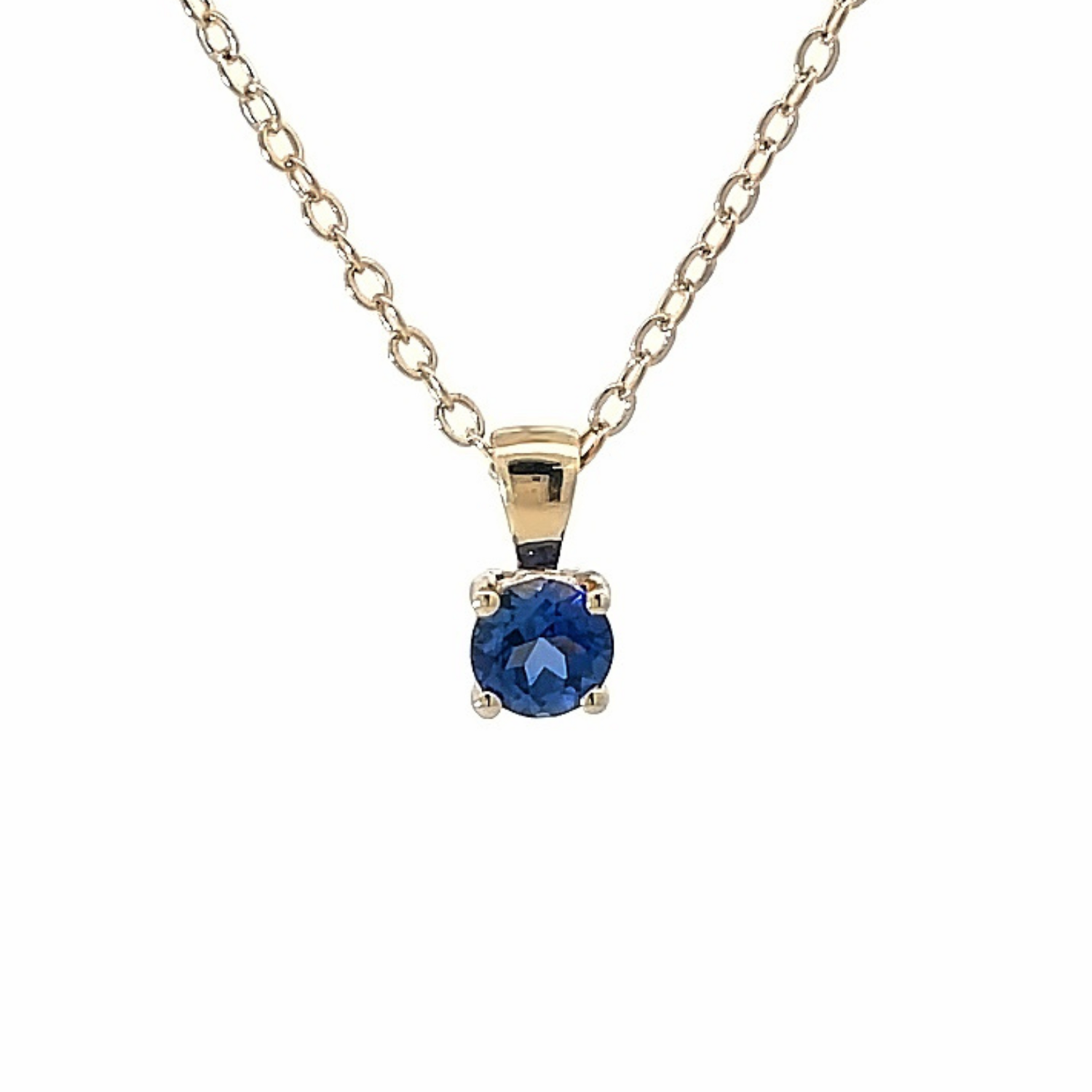9ct Yellow Gold Ceylon Pendant