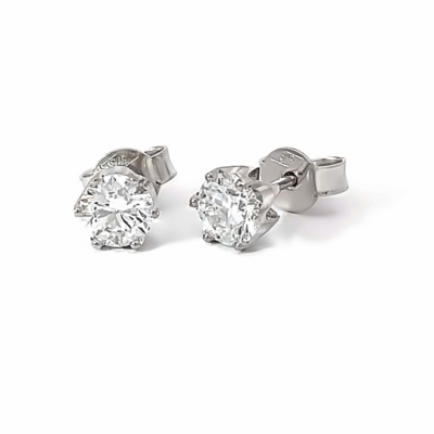 9ct Gold LAB Grown Diamond Stud Earrings (1.51ct)