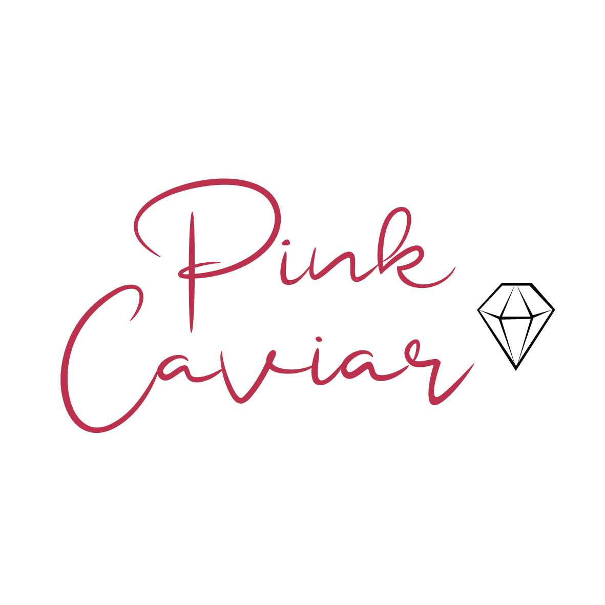 9ct Rose Gold  Pink Diamond Open Oval Necklace