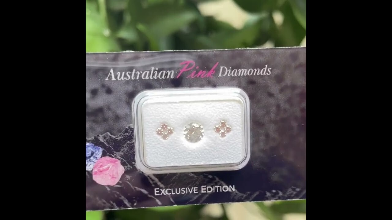 Australian Pink Diamonds 7PR ( 8=0.0168ct)