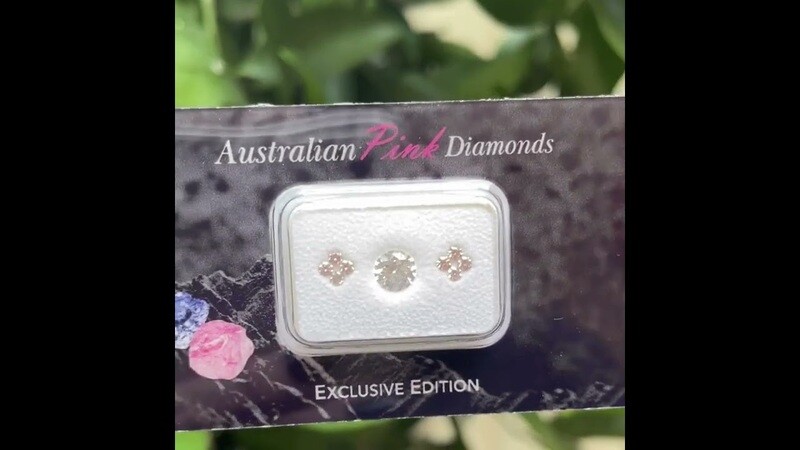 Australian Pink Diamonds 7PR ( 8=0.0168ct)
