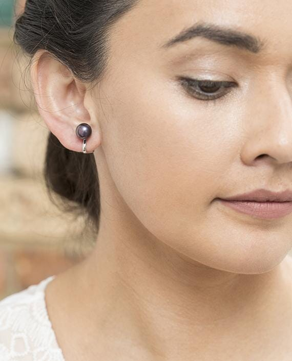 Fresh Water Pearl Clip On Earrings