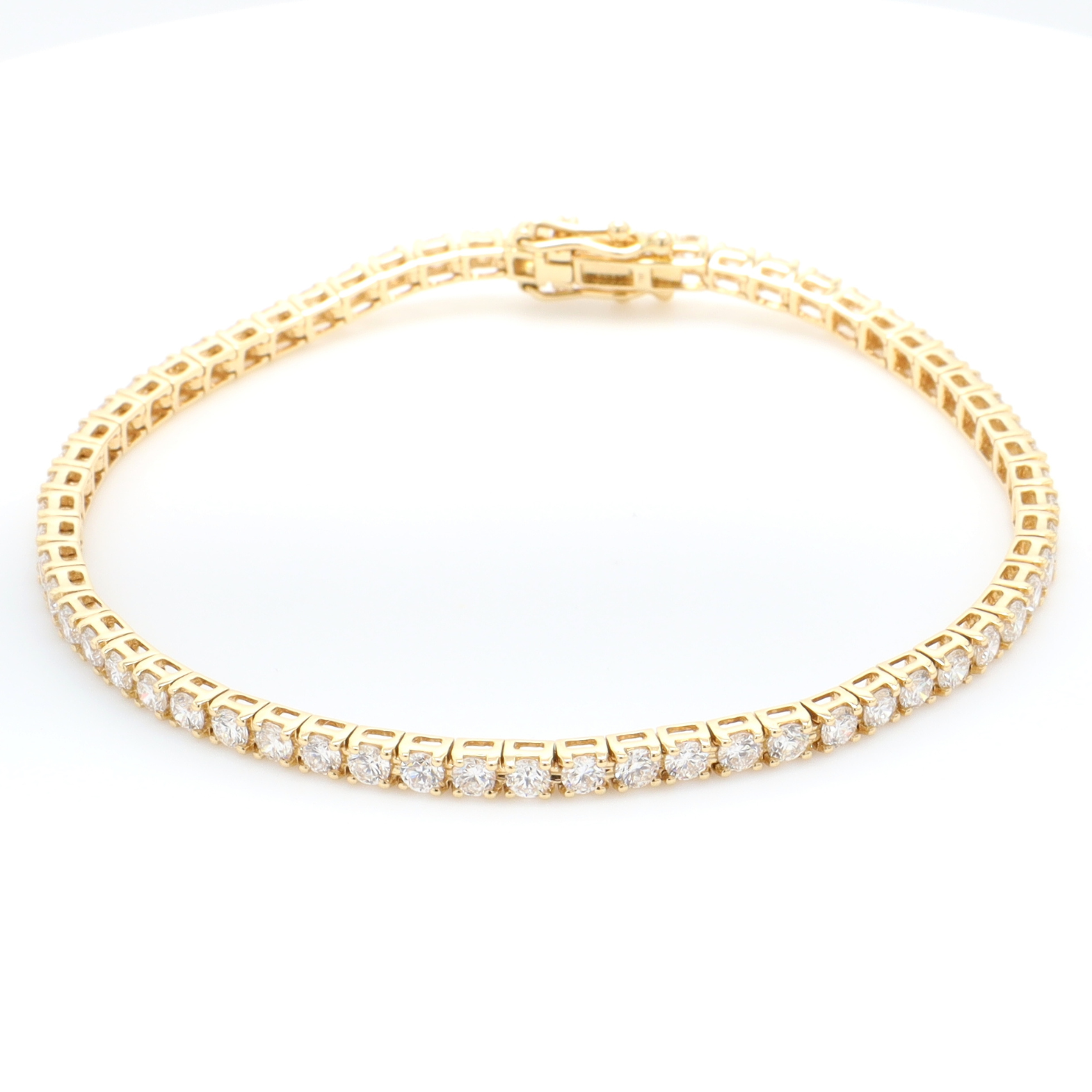 3.98ct LAB Diamond Tennis Bracelet