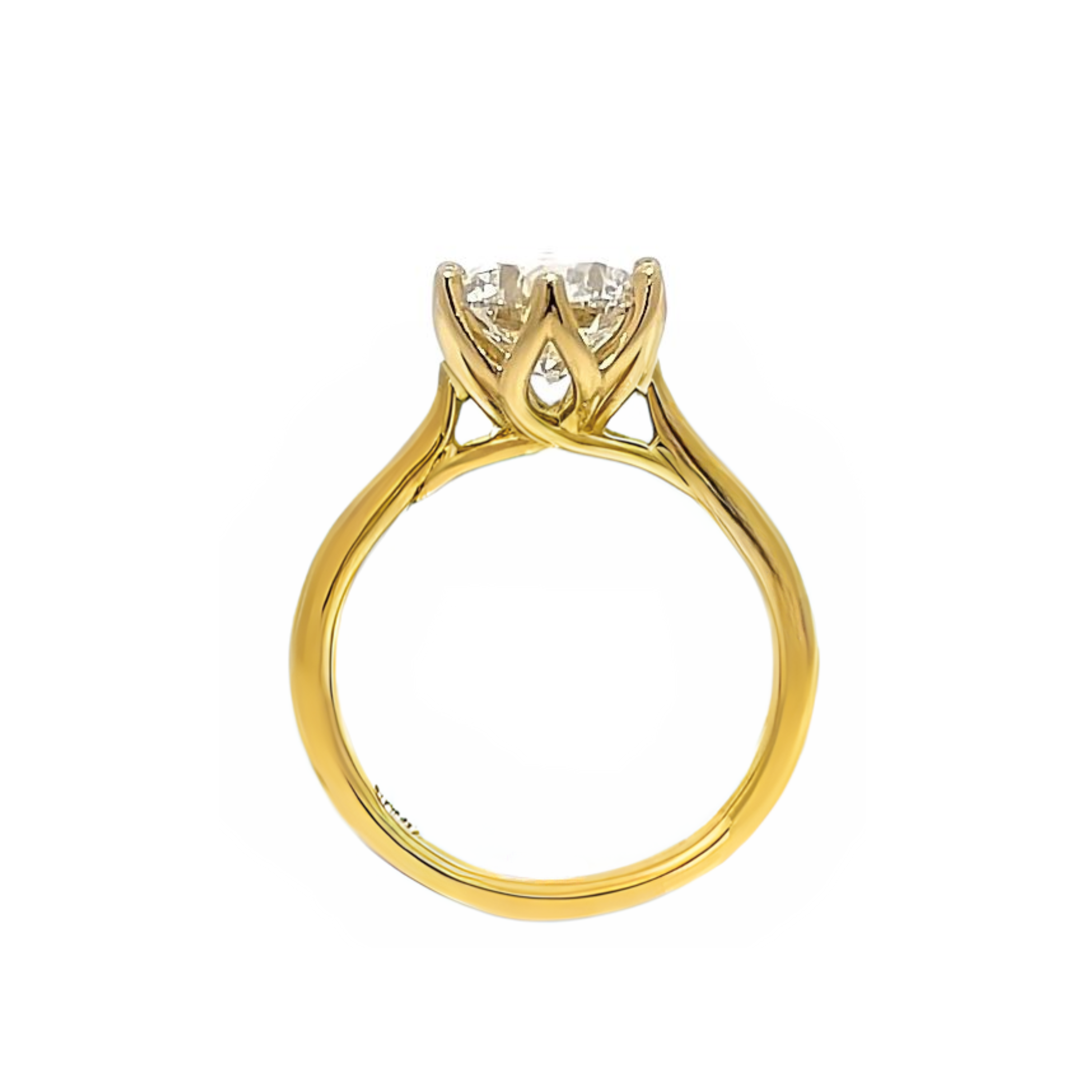 Round 1.85ct Lab Grown Diamond Engagement Ring (LGD)