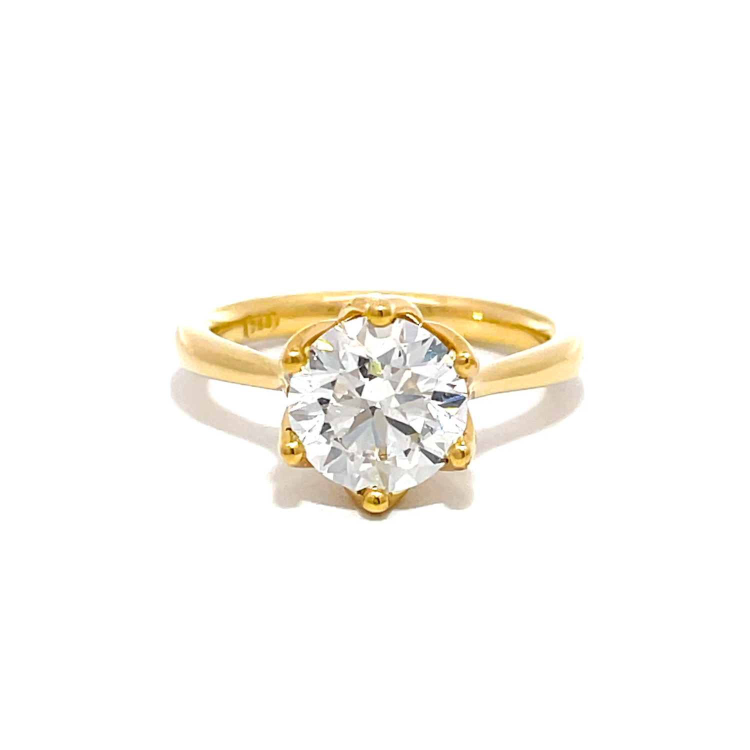 Round 1.85ct Lab Grown Diamond Engagement Ring (LGD)