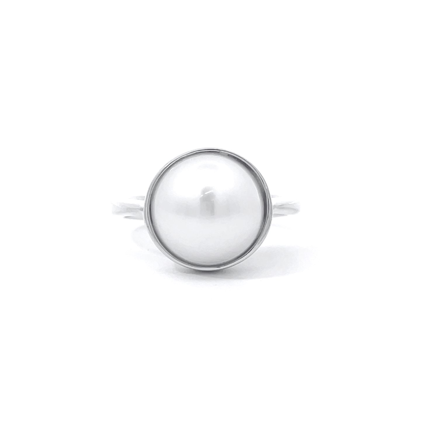 Freshwater Mabe Pearl Ring-11.50mm
