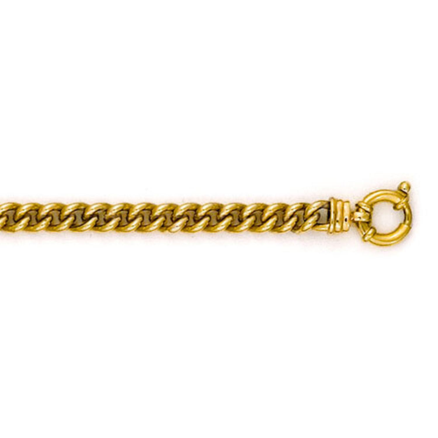 9ct Yellow Gold Filled Curb Bracelet