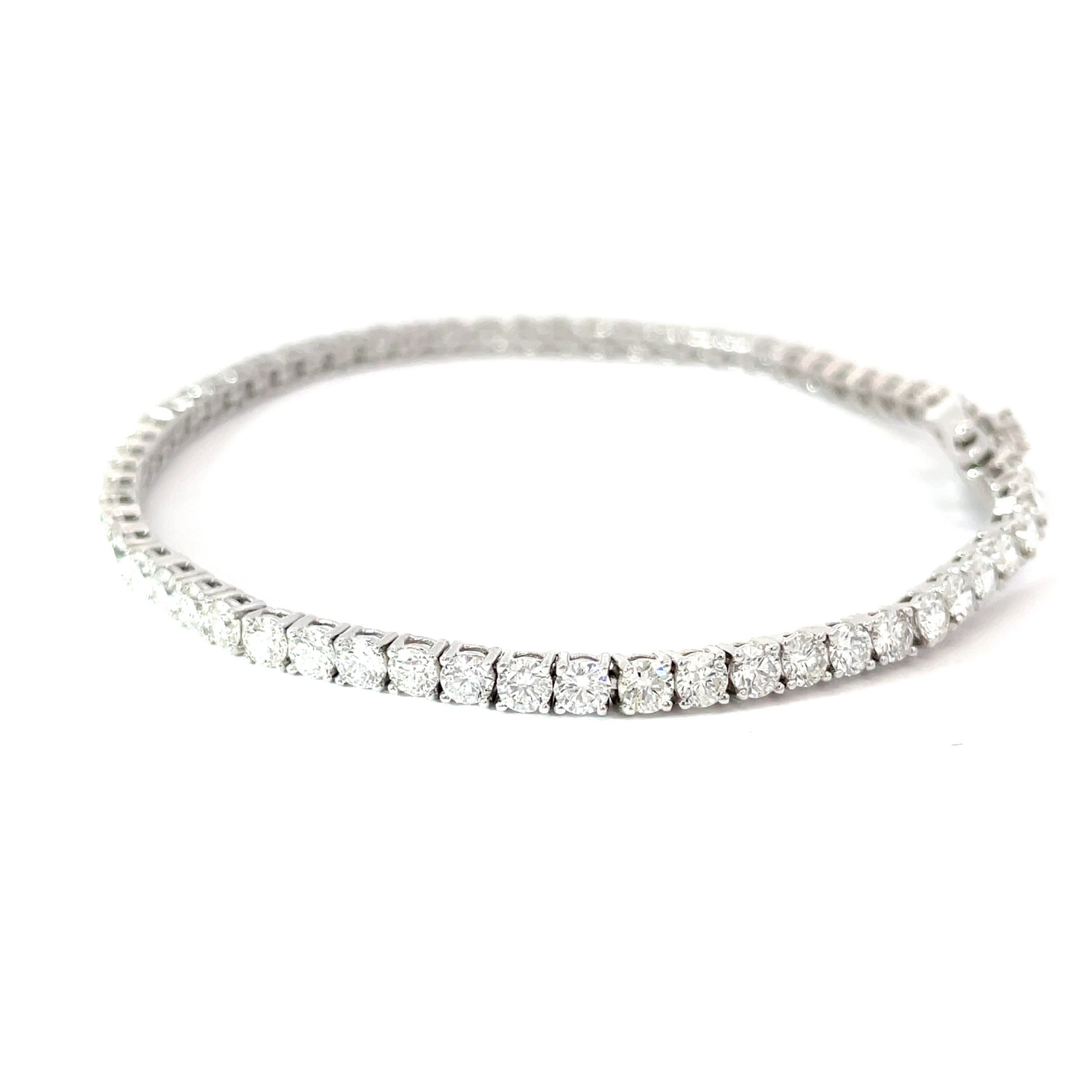 LAB Diamond Tennis Bracelet (62=4.97cts)