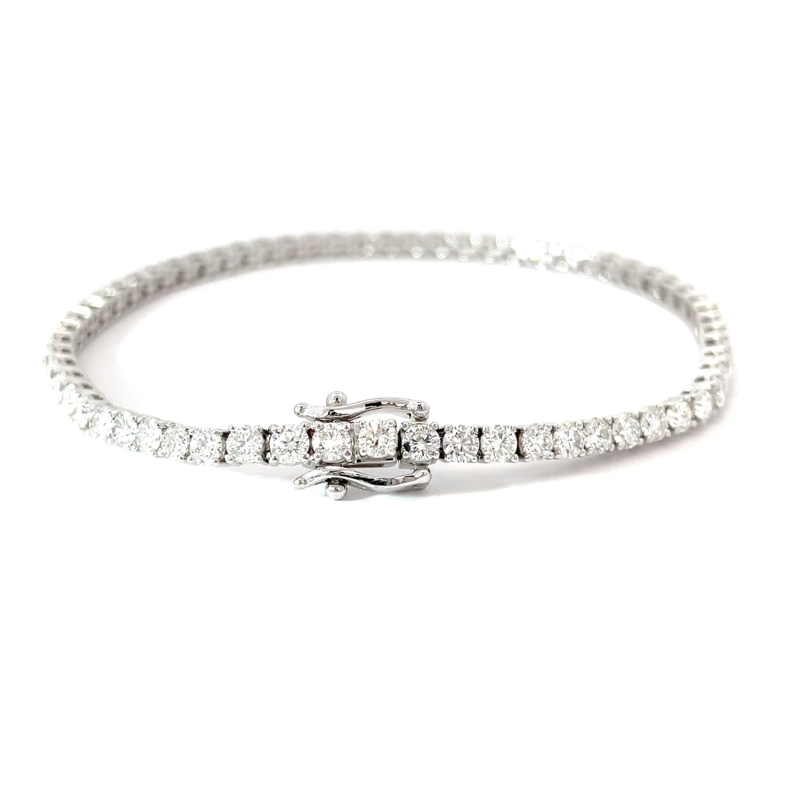 LAB Diamond Tennis Bracelet (62=4.97cts)