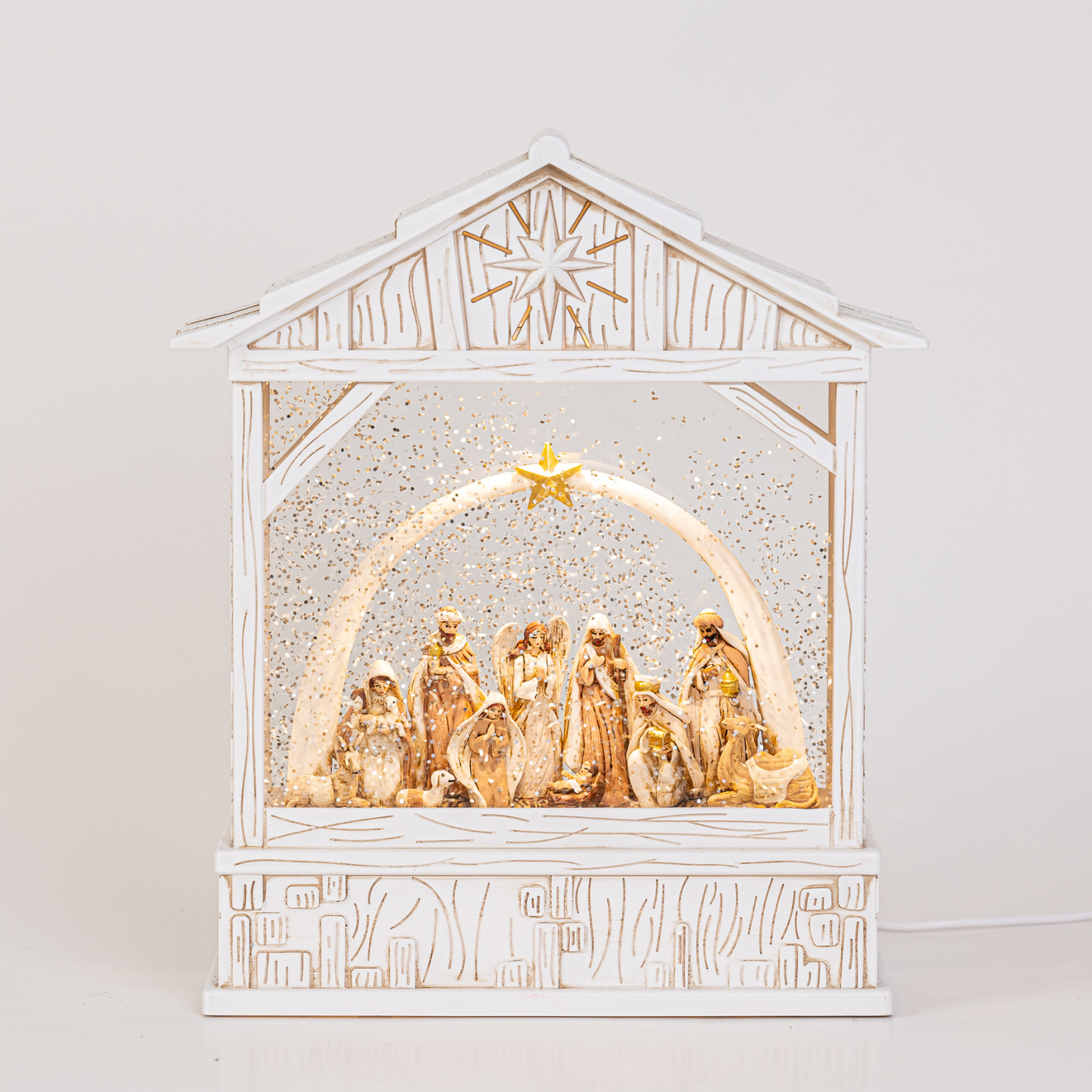 MANGER SNOW GLOBE