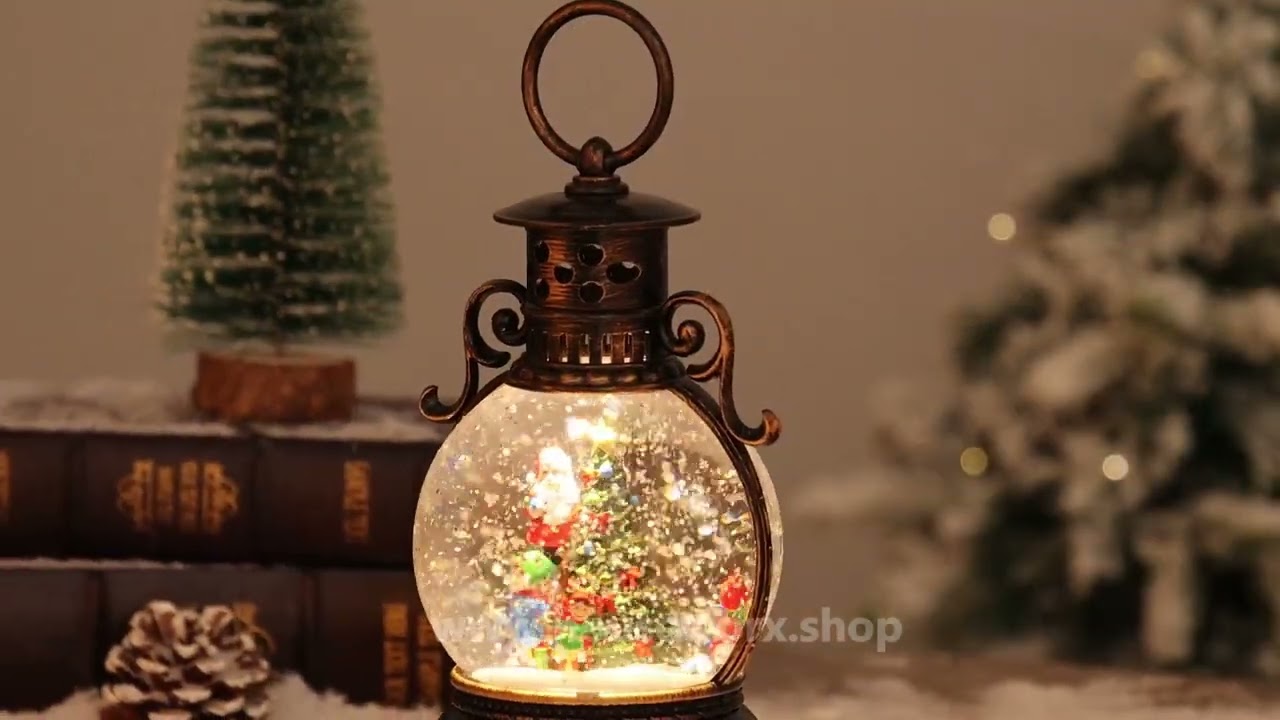 JESTER SANTA SNOW GLOBE