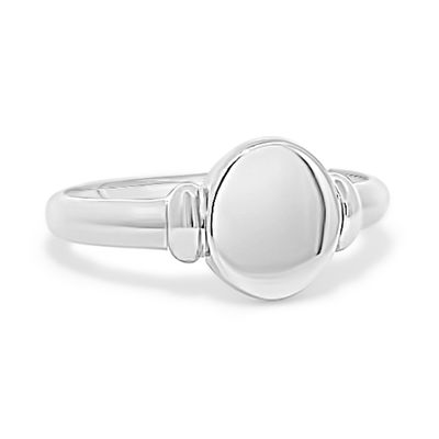 Oval Signet Ring -Small (8x7m)