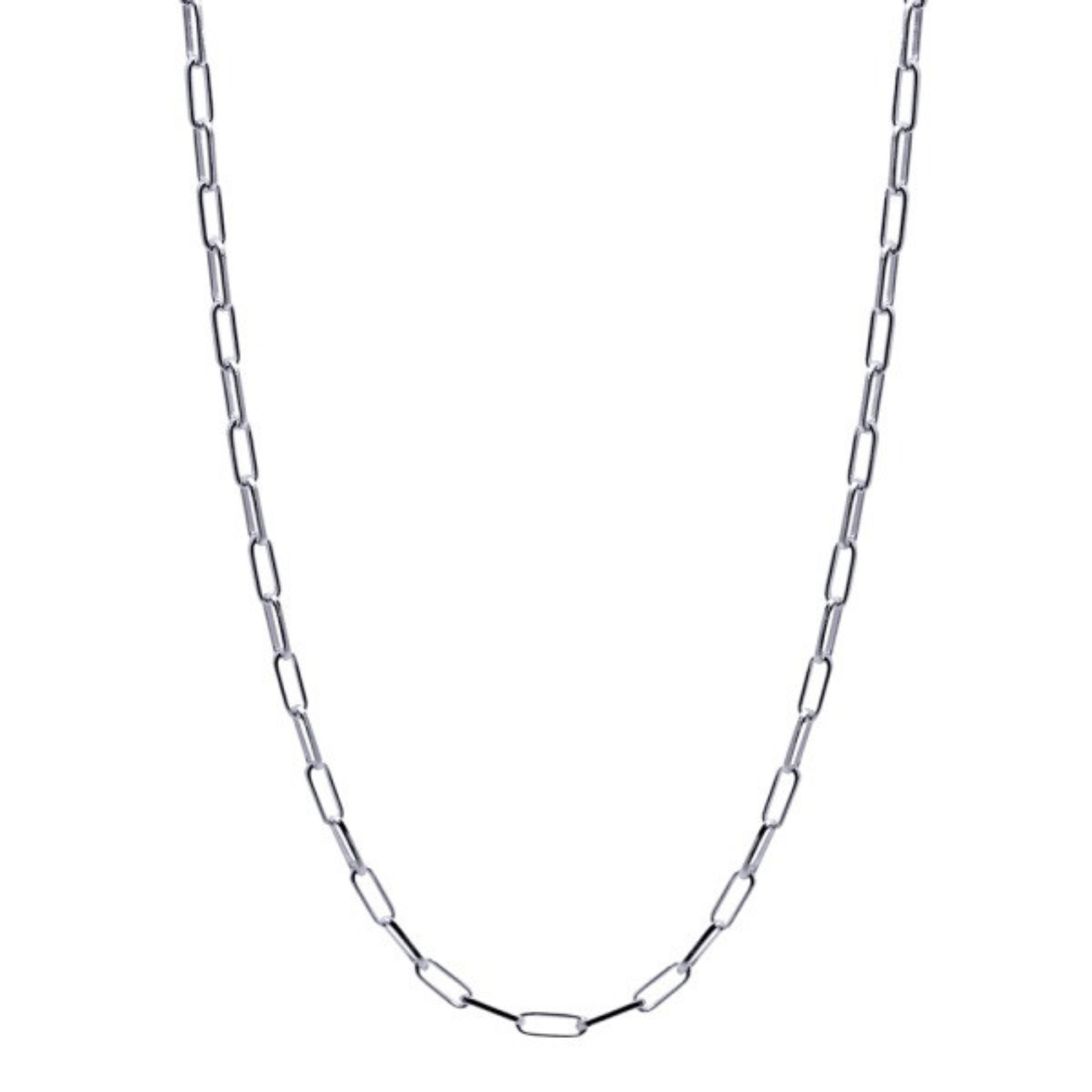 Sterling Silver Small ‘Paperclip’ Chain