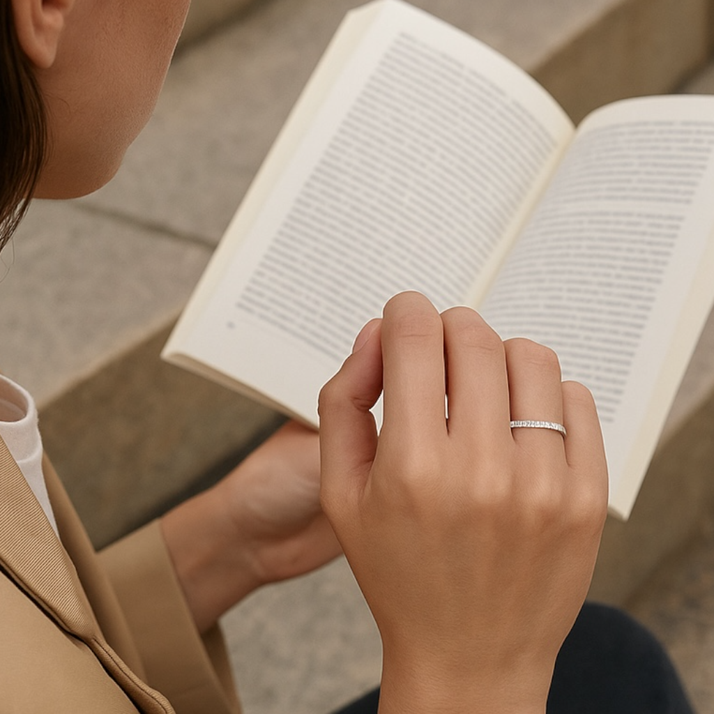 18W Fine Pavé Diamond Set Band