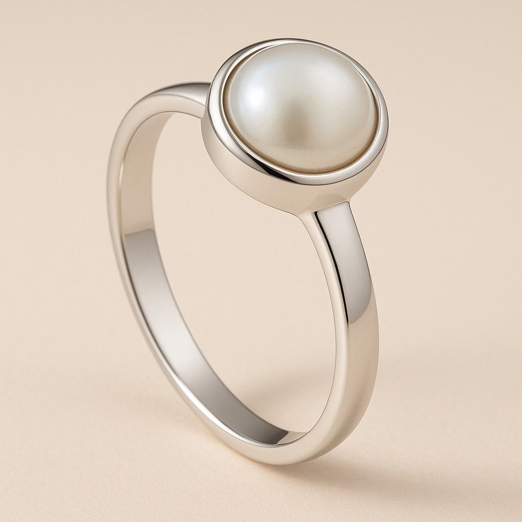 Sterling Silver Freshwater Pearl Ring