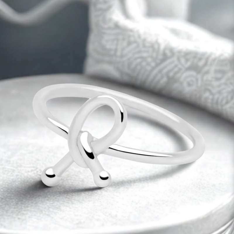 Sterling Silver Knot Ring