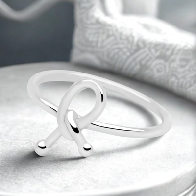 Sterling Silver Knot Ring