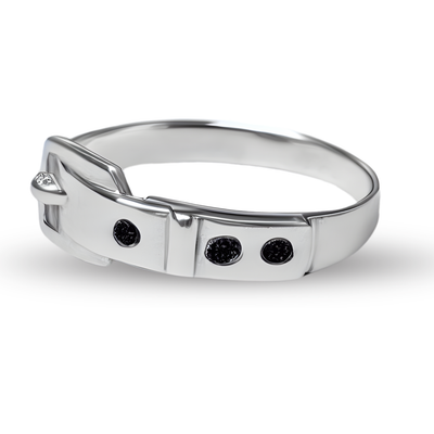 Sterling Silver Belt Buckle Ring Sterling Silver Belt Buckle Ring