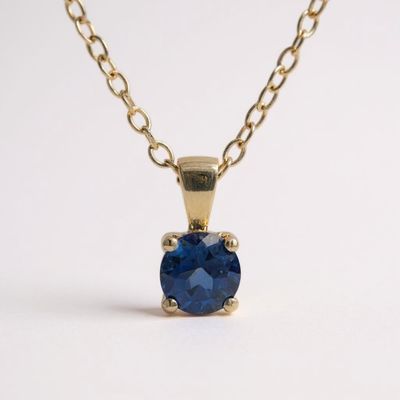 9ct Yellow Gold Ceylon Pendant
