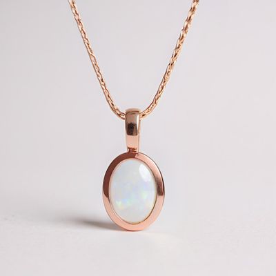 9R Solid Opal Pendant