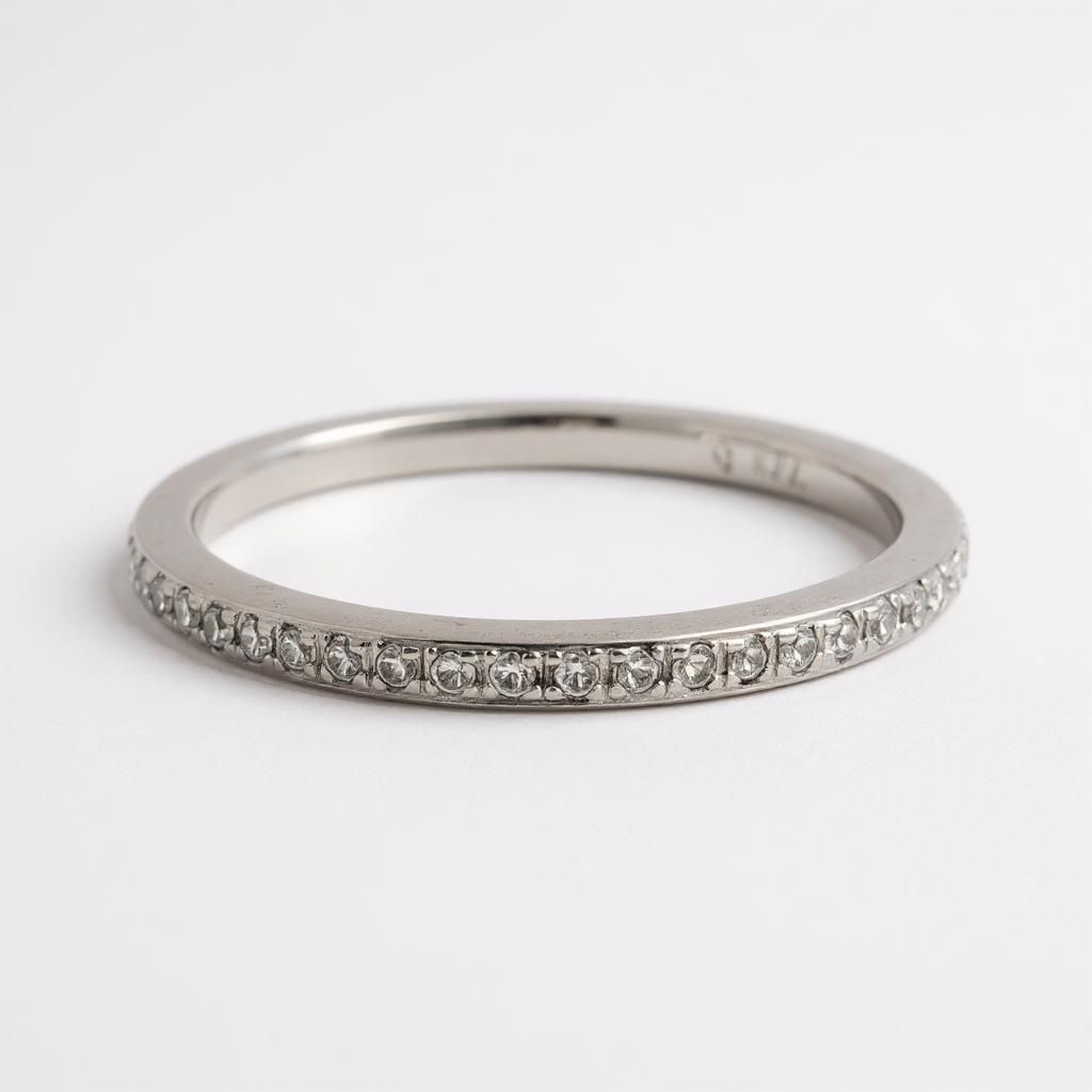 18W Fine Pavé Diamond Set Band