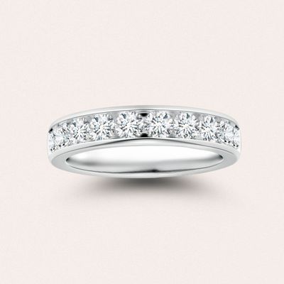 18W Channel Set Diamond Band