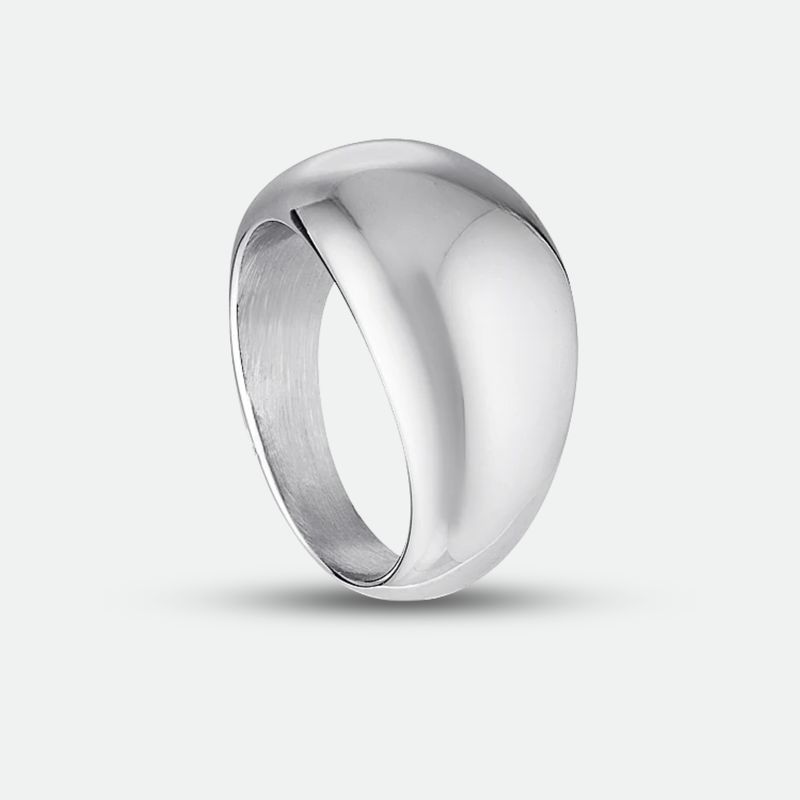 Sterling Silver Dome Ring