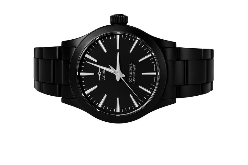 Adina Ladies Oceaneer Black Sports Watch NK176 B2XB