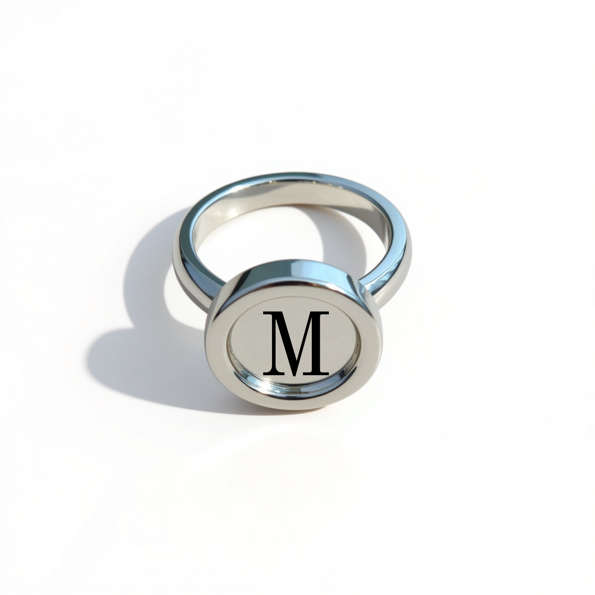 Sterling Silver Disc Ring