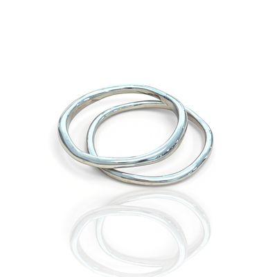 Sterling Silver Stacker Rings