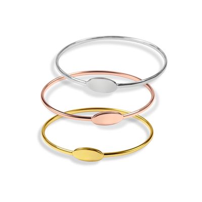 Custom Made SOLID Disc Bangle Custom Made SOLID Disc Bangle